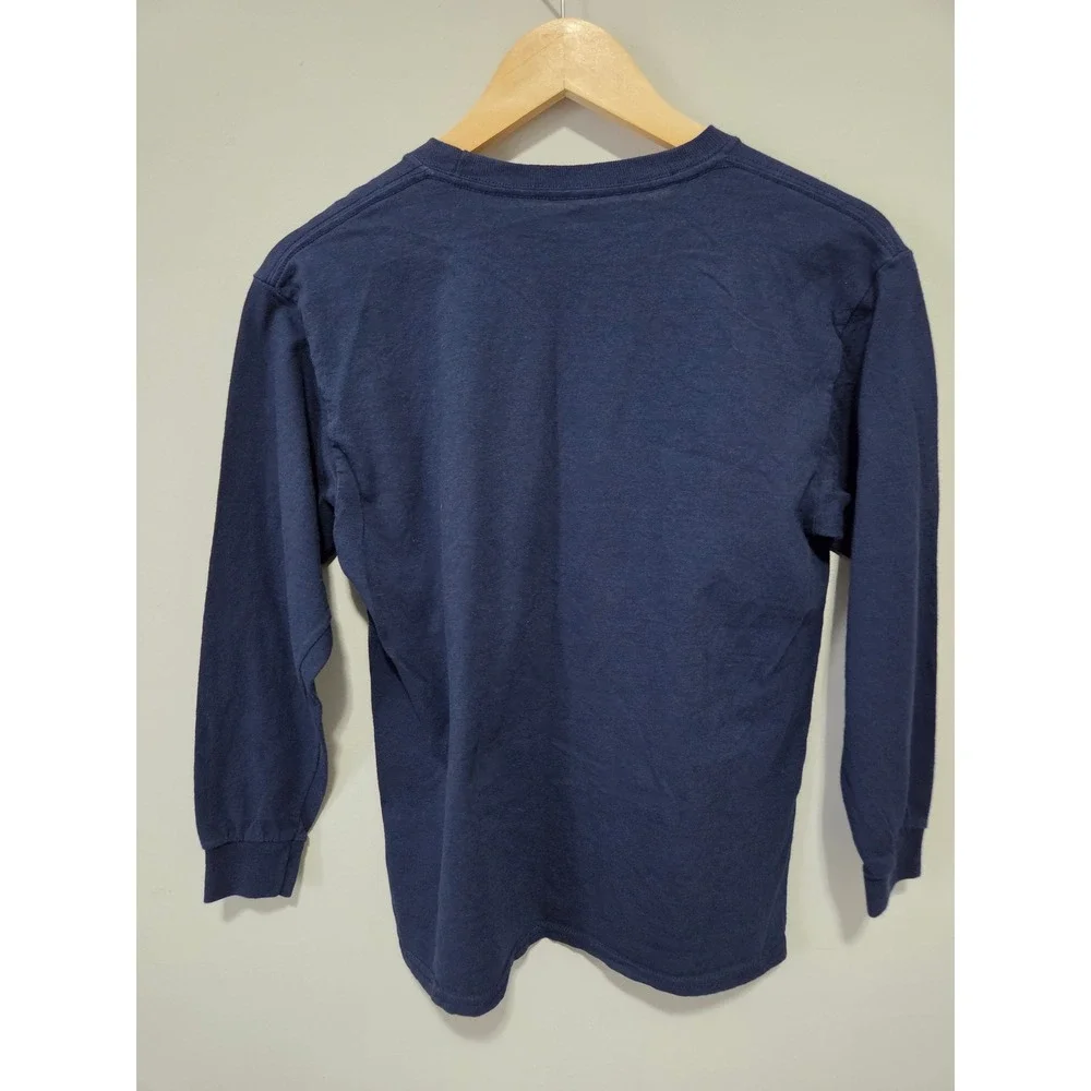 Fanatics Georgia Tech Yellow Jackets Kids Large Navy Long Sleeve T-Shirt GT Logo